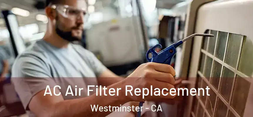 AC Air Filter Replacement Westminster - CA
